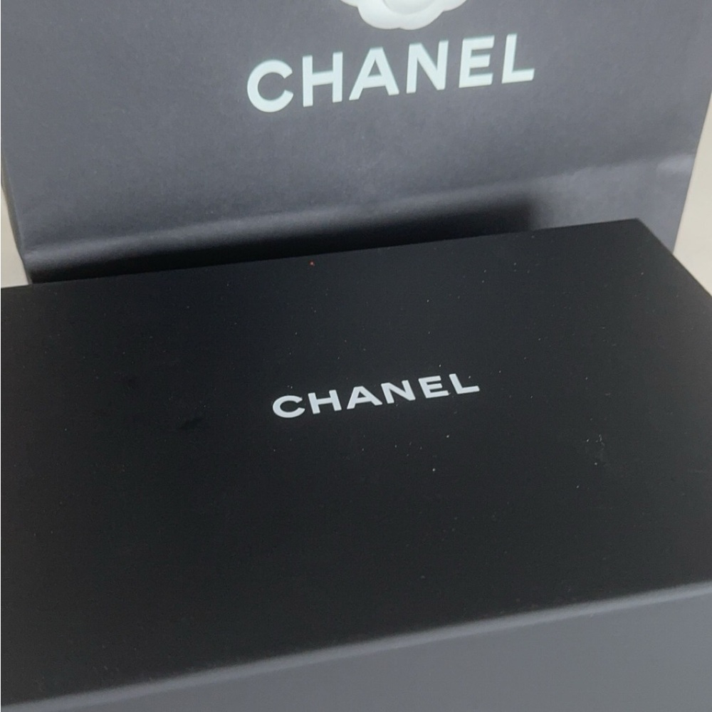Chanel pink crystal star clutch wallet on chain purse NEW in box - Picture 4 of 4